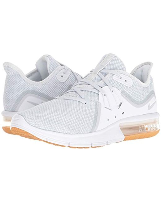 nike sequent 3 white