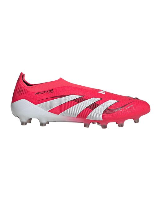 Adidas Performance Predator Elite Ll Ag Wit Rood Wit 40 voor heren
