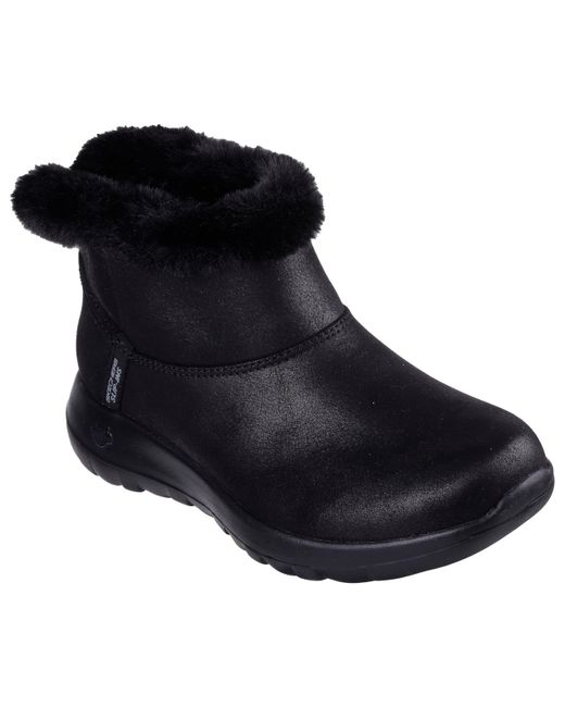 Skechers Black On-the-go Joy Cozy Dream Ankle Boot