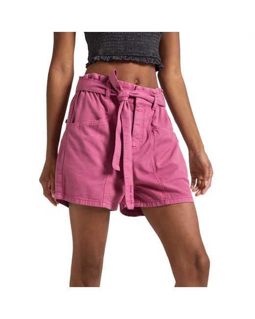 Valle Shorts para Mujer Pepe Jeans de color Red