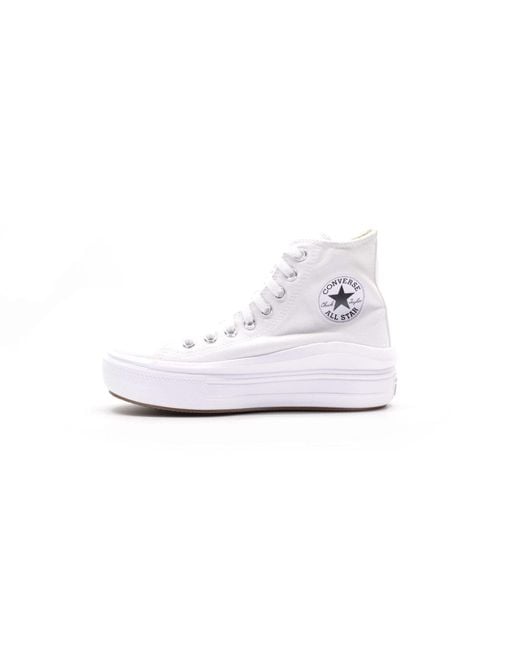 Converse 568498C All Star Move Platform White Gr. 39