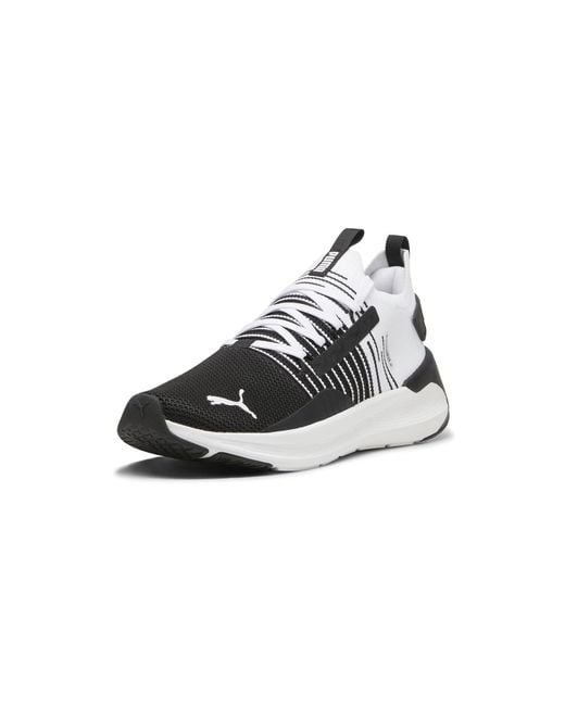 PUMA Black Softride Symmetry Fuzion (/For All Time/) Shoes for men