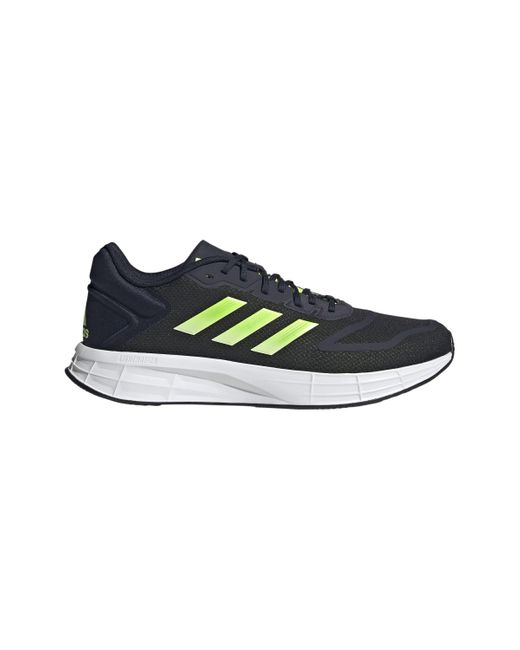 Adidas Duramo 10 Ink/Solar Yellow/Almost Lime 9 D in Blue für Herren