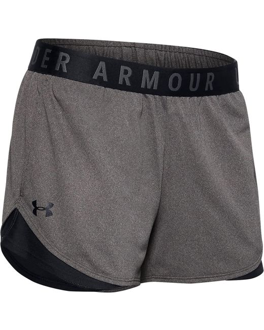 Under Armour Black S Play Up 2 Shorts Carbon Heather 3xl
