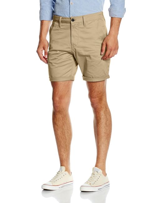 G-Star RAW Bronson 1/2 Short in Natural for Men - Save 21% - Lyst