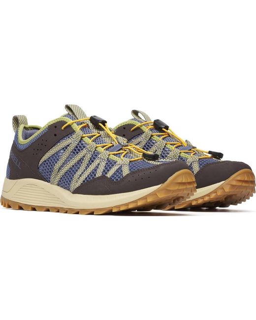 Merrell Wildwood AEROSPORT Trekking Shoes in Blue für Herren