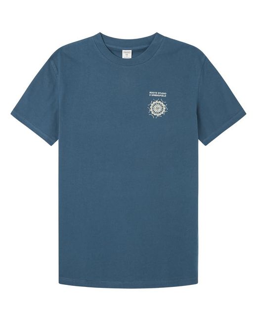 SPRINGFILED Camiseta Springfield de hombre de color Blue