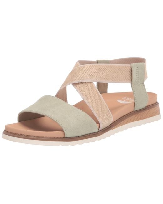 Dr. Scholls Islander Flat Sandal in Pistachio (Black) Lyst