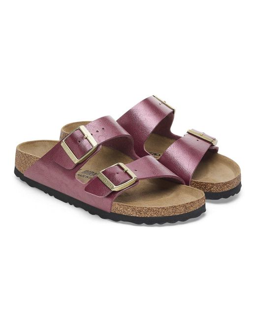 Birkenstock Purple Arizona Birko-flor Graceful Berry Crush