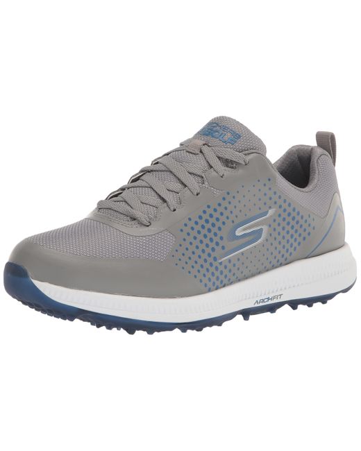 Skechers Elite 5 Arch Fit Waterproof Golf Shoe Sneaker in Gray for Men ...