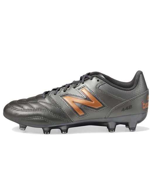 New Balance 442 V2 Team FG Soccer Shoe in Gray für Herren