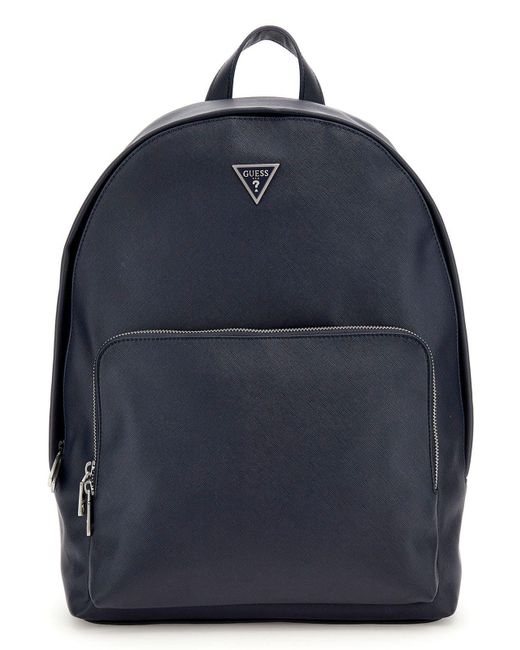 Guess Blue Milano Compact Backpack Hand Bag for men