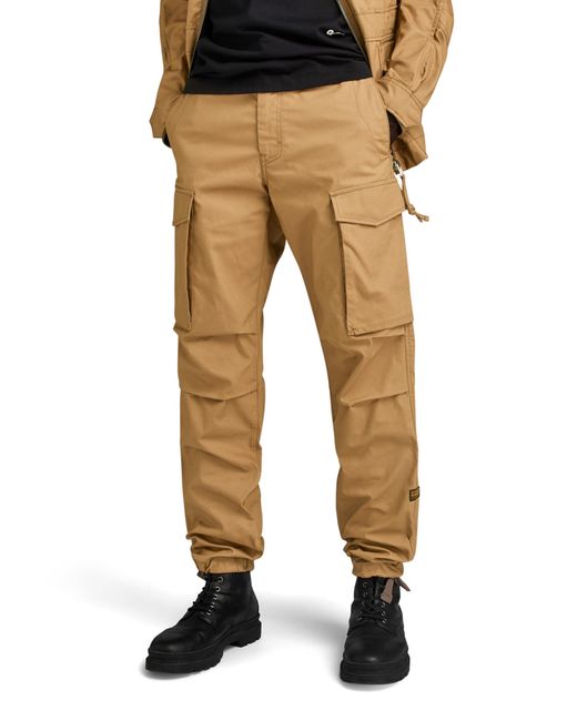 Core Regular Cargo Pantalones G-Star RAW de hombre de color Natural