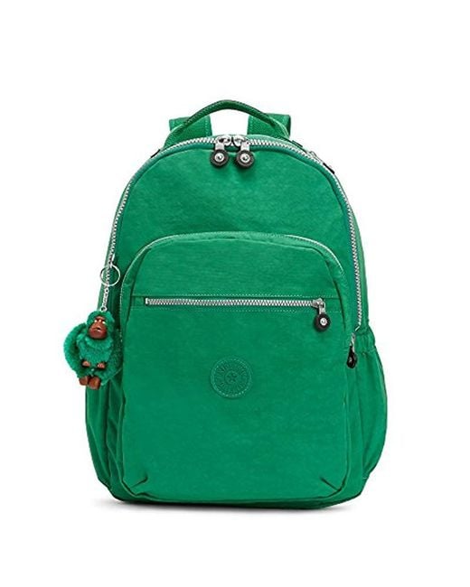 Kipling Green Seoul Go Large Laptop Backpack