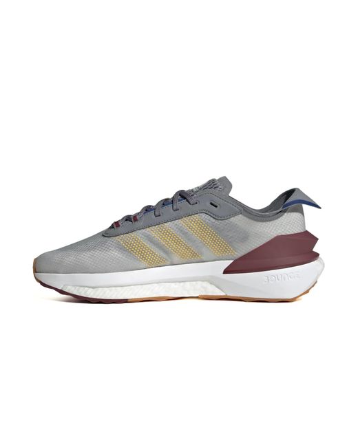 Adidas Blue S Avryn Road Running Shoes Grey/shadow Red 9.5 for men