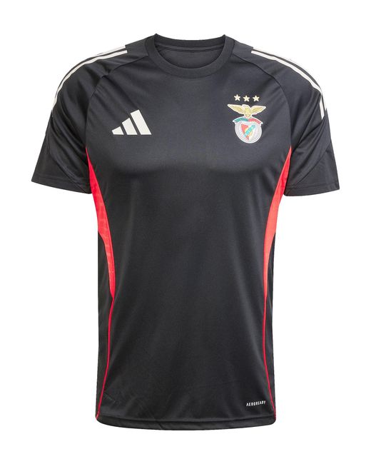 Adidas Performance Benfica Lissabon Trainingsshirt Zwart in het Black voor heren