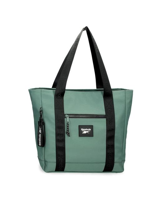 Reebok Green Elsie Einkaufstasche 15,6" Grün 36x36x12 cm Polyester