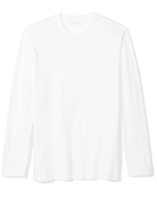 Regular-fit Long-Sleeve Pocket T-Shirt Amazon Essentials pour homme en coloris White
