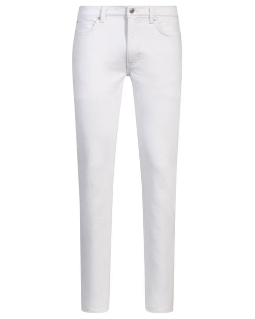 HUGO Extra Slim-Fit Jeans Aus Weißem Stretch-Denim in White für Herren