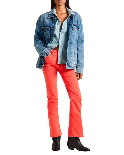 Pepe Jeans Red Trixie Pants