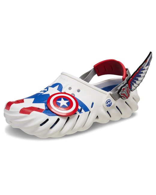 CROCSTM Blue Adult Marvel Captain America Echo Clog