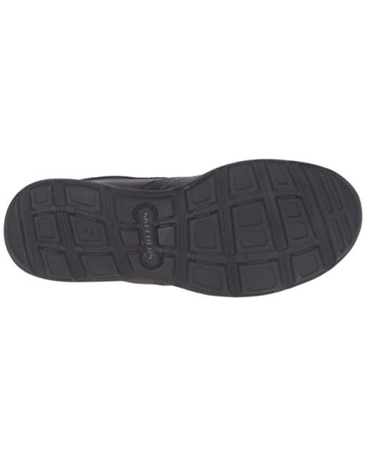 skechers espadrilles hombre negro