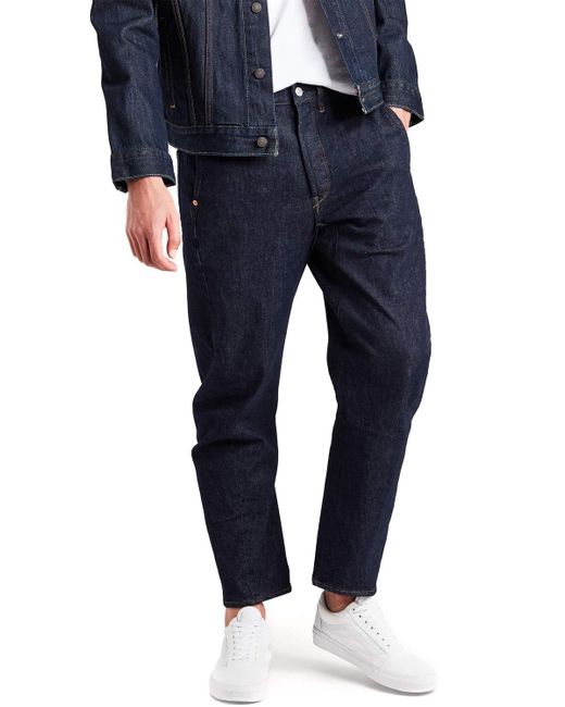 Levi's ® LEJ 570 Baggy Taper Jeans Rinse Denim in Blue für Herren