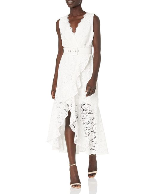 Guess Abito Donna Randa Dress Colore Bianco ES21GU80 W1GK0VWDW30 M in Weiß  | Lyst DE