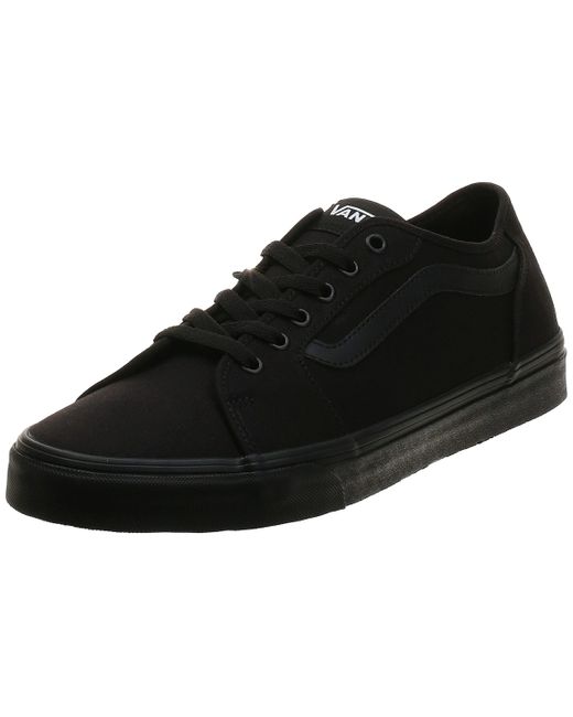 Vans Canvas Ward Trainers in Black for 