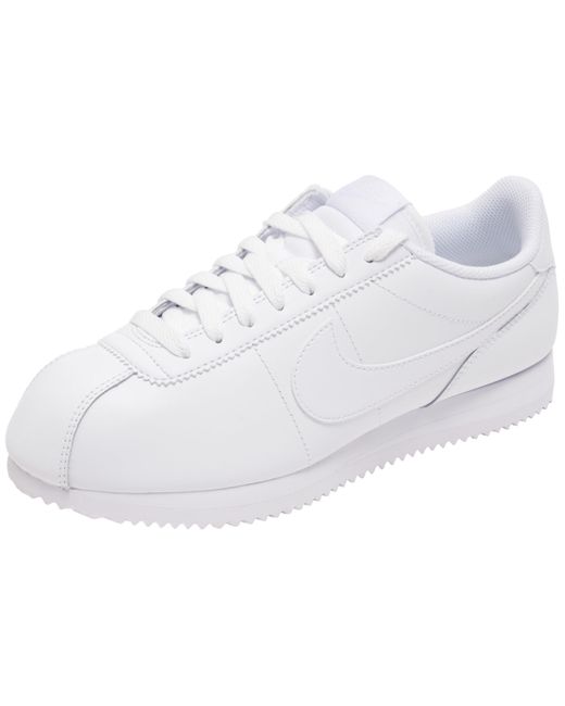 Nike Black Cortez Leather Sneaker