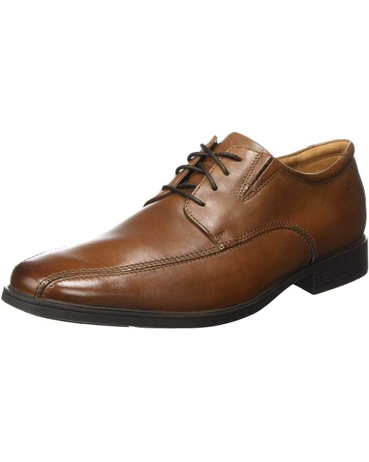 Clarks Leather Tilden Walk Wide Lace-up Derby Shoes in Brown Leather  (Brown) for Men - Save 68% | Lyst