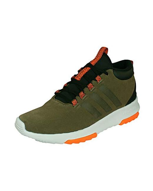 adidas Synthetic Cf Racer Mid Wtr Fitness Shoes in Green for Men | Lyst UK