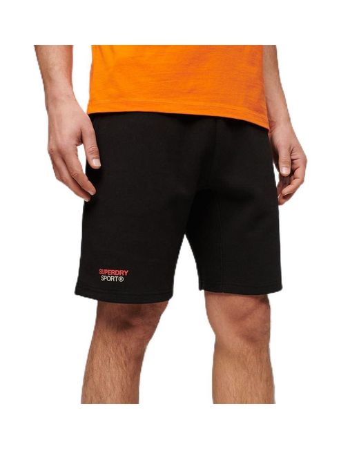 Sport Tech Logo Tapered Sweat Shorts XL Superdry pour homme en coloris Black