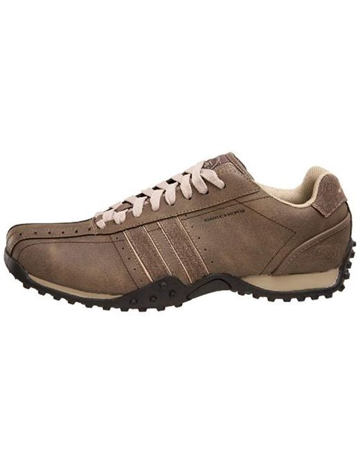 maníaco comerciante Bombero Skechers Urban Forward Casual Shoe 50661 in Brown for Men | Lyst UK