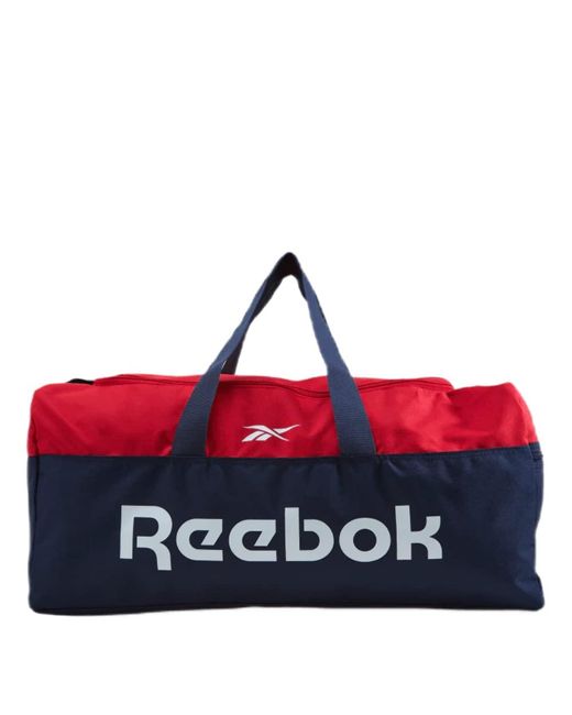 Reebok H36566 Act Core Ll M Grip Sports Bag Vecnav/vecred One Size