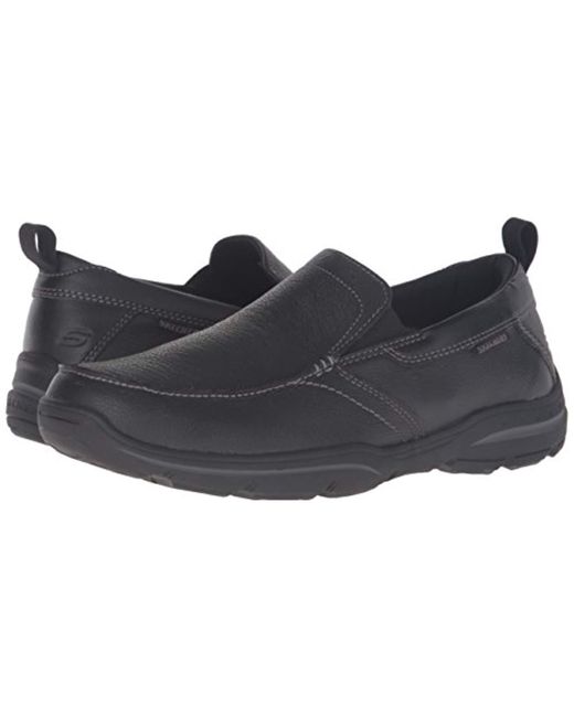 skechers espadrilles hombre negro