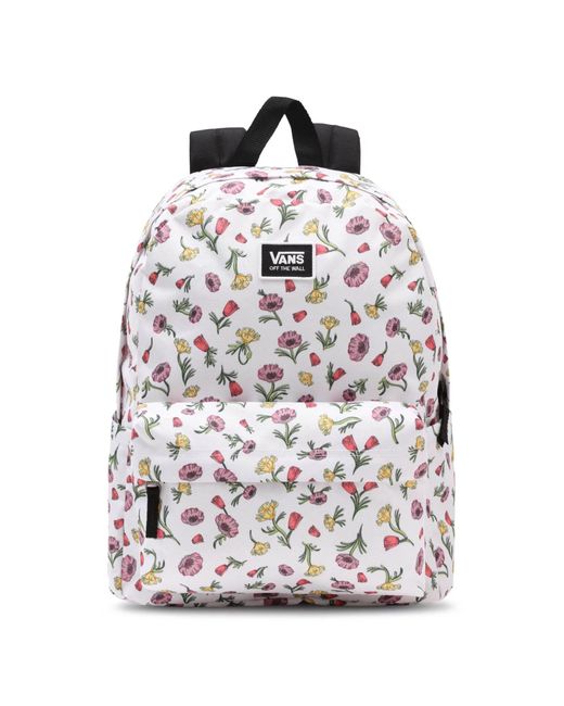 Vans Pink Old Skool H2o Ditsy Poppy Floral Marshmallow Lilac Backpack