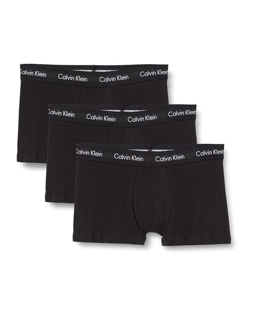Calvin Klein Black Cotton Stretch for men