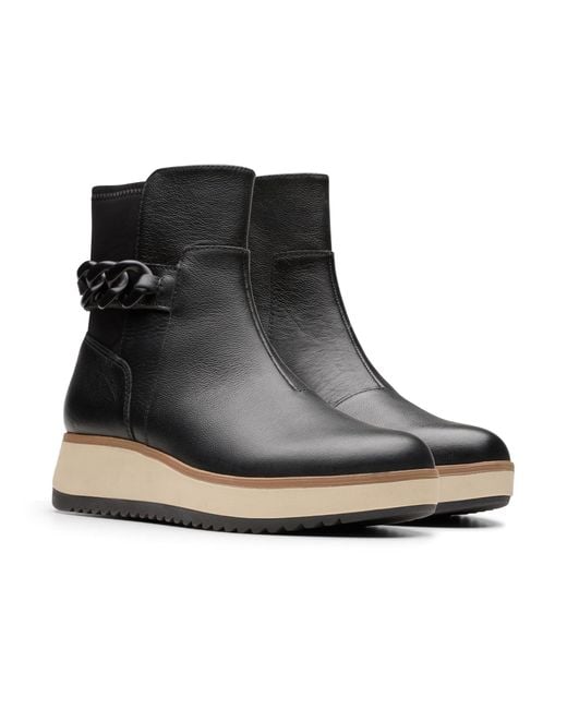 Clarks Black S Zylah Rose Boot