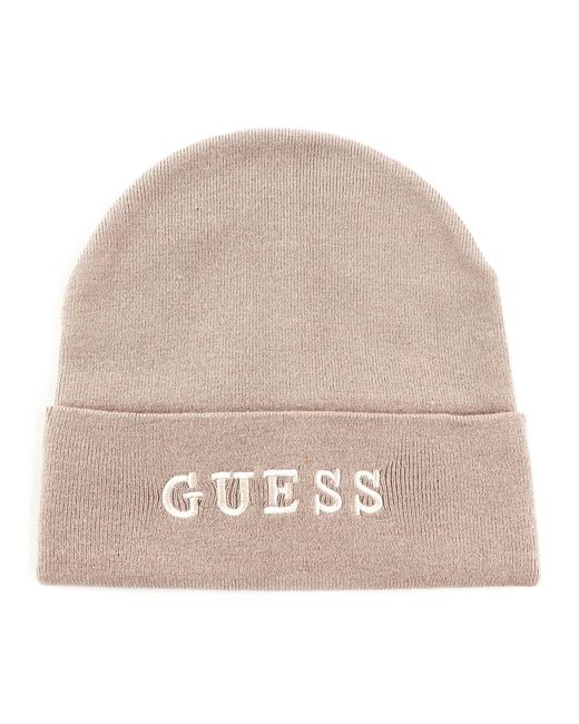 Cappelli Donna Taupe Aw9251wol01 di Guess in Natural