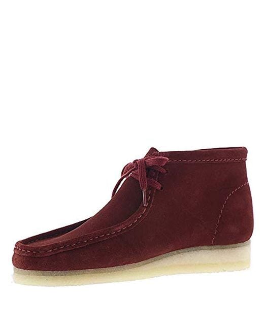 clarks men's stinson hi top wallabee boots