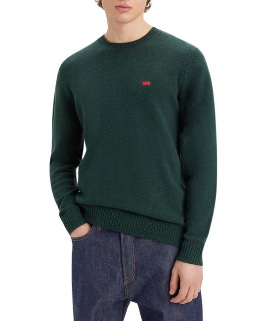 Levi's Original Housemark Sweater in het Green voor heren