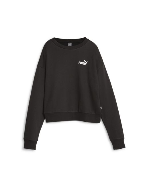 PUMA Black Sweatshirt "ESS+ Sweatshirt Damen"