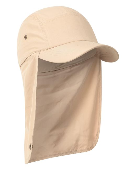 Mountain Warehouse Natural Outback S Coverage Cap Beige
