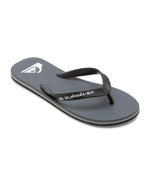 Quiksilver Gray Molokai Core. Sandal for men