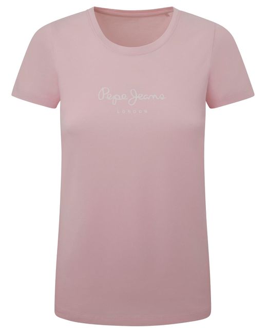 Pepe Jeans Pink New Virginia Ss N T-shirt
