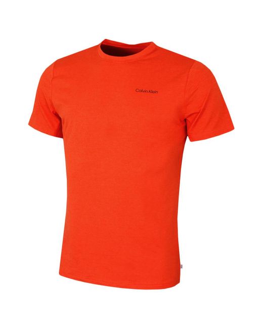 Calvin Klein Shirt - Spicy Orange Marl for men