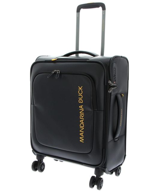 Mandarina Duck Eco Coated Cabin Trolley S Black