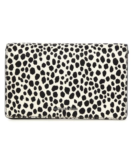 32R5SJ6C8O-987 MD FLAP CHN XBODY BLACK MULTI Size One Size Michael Kors