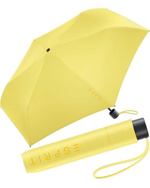 Mini parapluie de poche Slimline FJ 2022 Esprit en coloris Yellow